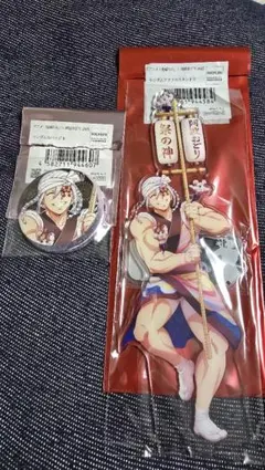 阿波踊り 鬼滅の刃 宇髄天元 アクスタ 缶バッチ