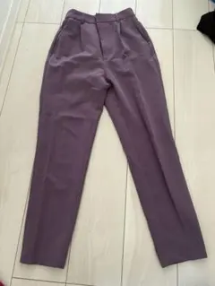 GU/ジーユー 221-325256 ストレッチテーパードパンツ Sサイズ