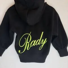 チビRady ロゴ刺繍パーカー