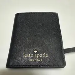 kate spade ブラック 二つ折り財布