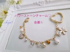 金運☆キラキラパワーストーンチャーム