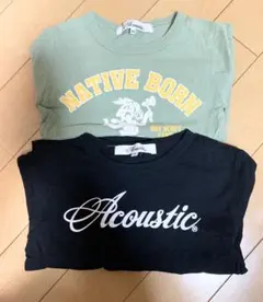 Acoustic ロンT2枚セット 120センチ