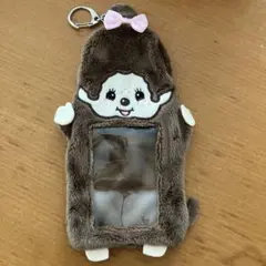 モンチッチ ガチャガチャ ぬいぐるみフォトホルダー パスケース モンチッチちゃん