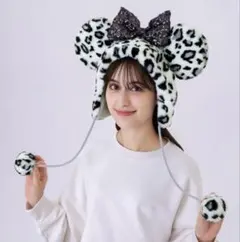 ファンキャップ フリー ミニー ヒョウ柄