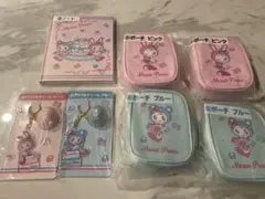 W*担様 メゾピアノ当たりくじ ポーチ・ノート・アクリルチャーム