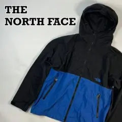 THE NORTH FACE コンパクトジャケット NP21230 刺繍ロゴ 黒