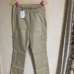 ハイウェストタグ付きマタニティパンツ