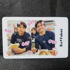 オリックスバファローズ☆もぐもぐタイム☆クリアカード☆シークレット☆4人☆新品
