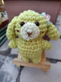 ロップイヤーのあみぐるみ