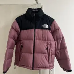 THE NORTH FACE ダウンジャケット ピンク・黒　ショートヌプシ