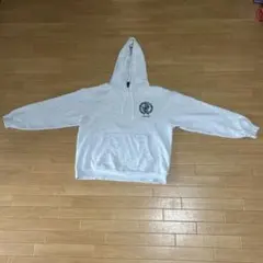 SANTA CRUZ グレー フード付きパーカー