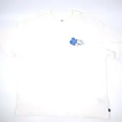 NIKE SB 花柄 ロゴ 半袖 Tシャツ XXL 白 ホワイト ナイキ