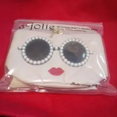 a‐joIie QUILTING/バニティポーチ