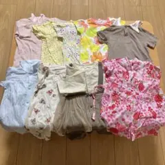 ベビー服　9点セット(＋レッグウォーマー)