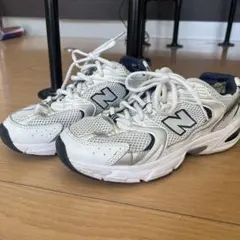ニューバランス　new balance 530 ホワイト　シルバー　24.5cm
