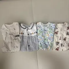 ベビー服 半袖ロンパースセット 50〜60cm
