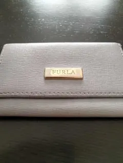 FURLA キーケース アイスブルー