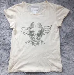短丈y2k grunge archive クリームのサムネイル