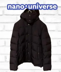 【美品】 nano universe ナノユニバース ダウンジャケット フェザー