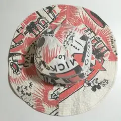 デニムダンガリー　ミッキー　ハット　５６cm