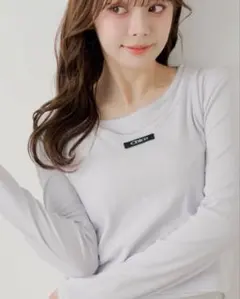 Chico 水色ライトブルー　長袖Tシャツ Mのサムネイル