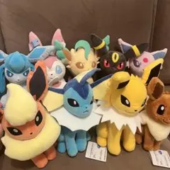 f*u様 ポケモン　ぬいぐるみ　ブイズ