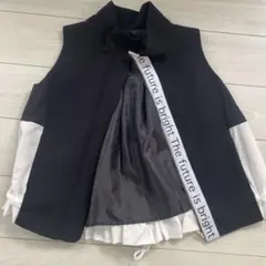 【新品】スコットクラブ　バイカラーデザインベスト