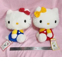 レトロ ハローキティ ミミィぬいぐるみ セット 27cm サンリオ