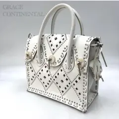 GRACE CONTINENTAL カービングトライブス ハンドバッグ 【美品】