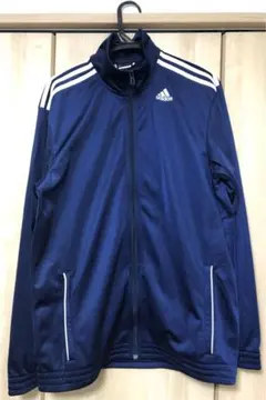 【未使用】adidas アディダス トラックジャケット 紺 上着 XOサイズ