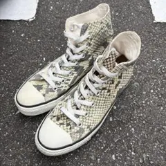 Converse ALL STAR 日本製初期 パイソン柄 25.5cm程