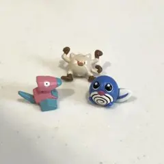 ちびポケハウス　ポケモンフィギュア　３体セット　平成レトロ　ニョロモ　ポリゴン