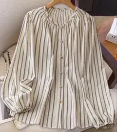 大きいサイズ トップス 5XL ベージュのサムネイル