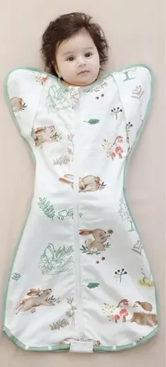 ベビー寝袋　モロー反射防止　安眠