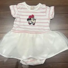プティマイン ミニー 半袖ロンパース 80 ベビー