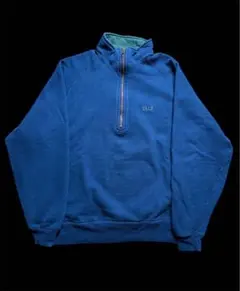 チャンピオン 青タグ 90s ハーフジップ スウェット YALE M USA製