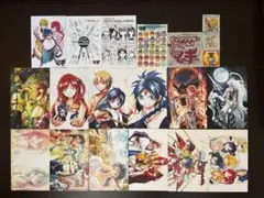 マギ シンドバッドの冒険 購入特典おまけペーパー＆ポストカード