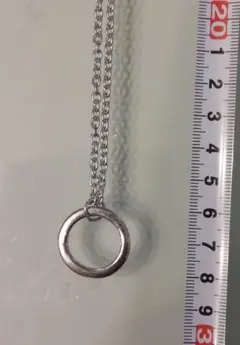 リングペンダント ネックレス 約50cm