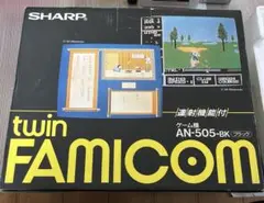 SHARP twin FAMICOM AN-505-BK 黒