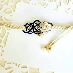 ⑤18 ミナペルホネン ブローチアクセサリー ハンドメイド tarte 花