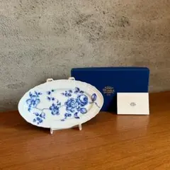 GINORI 1735/ローズブルー ピクルスオーバル プレートのサムネイル
