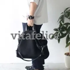 【新品未使用】3way mesh bag blackのサムネイル