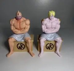 キン肉マン　サウナフィギュア　2点