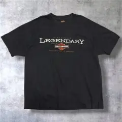 90s USA製Harley-Davidson Tシャツ 1998年 黒XLのサムネイル