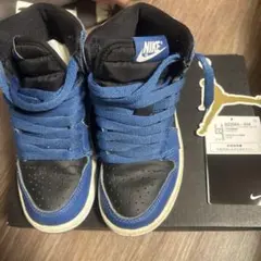 値下げ！NIKEジョーダン1レトロhigh OG PS ダークマリーナブルー