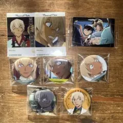 安室透　降谷零　バーボン　缶バッジ　いたじゃが　名探偵コナン