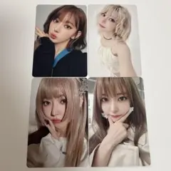 LESSERAFIM「HOT」ユニバ　weverse トレカ　4種　宮脇咲良