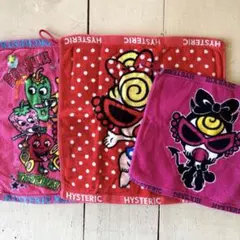 ヒスミニ　ハンドタオル3枚セット