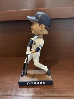 ボブルヘッド人形 オリックスバファローズ T岡田 - メルカリ