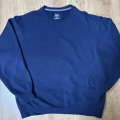 フルーツ オブ ザ ルーム 古着 スウェット トレーナー　ネイビー